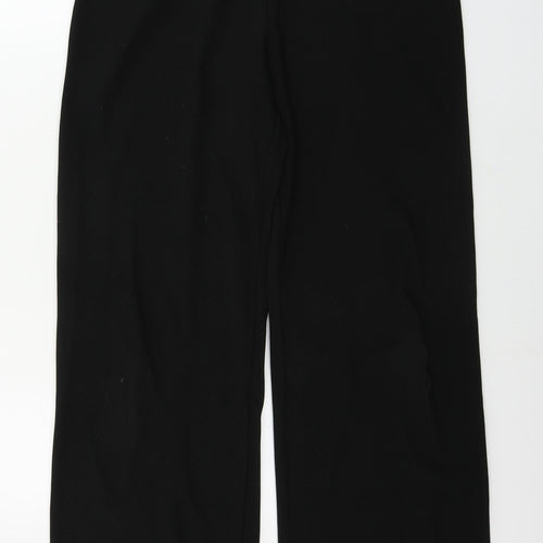 St michael        Womens Black Paisley  Trousers  Size 14 L30 in