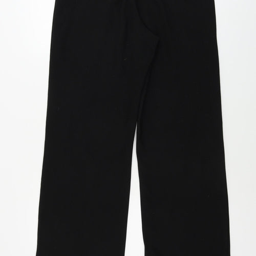 St michael        Womens Black Paisley  Trousers  Size 14 L30 in