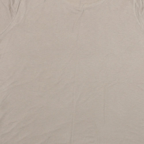 Select  Womens Brown   Basic T-Shirt Size L
