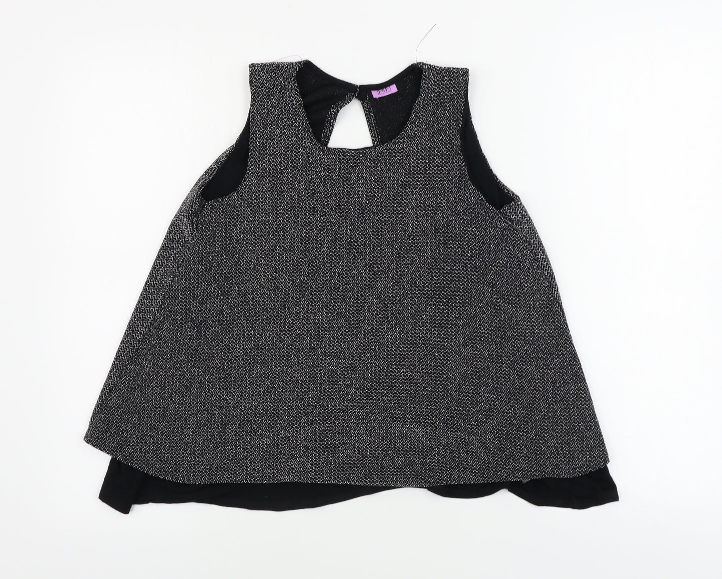 F&F  Girls Grey   Basic Blouse Size 12-13 Years