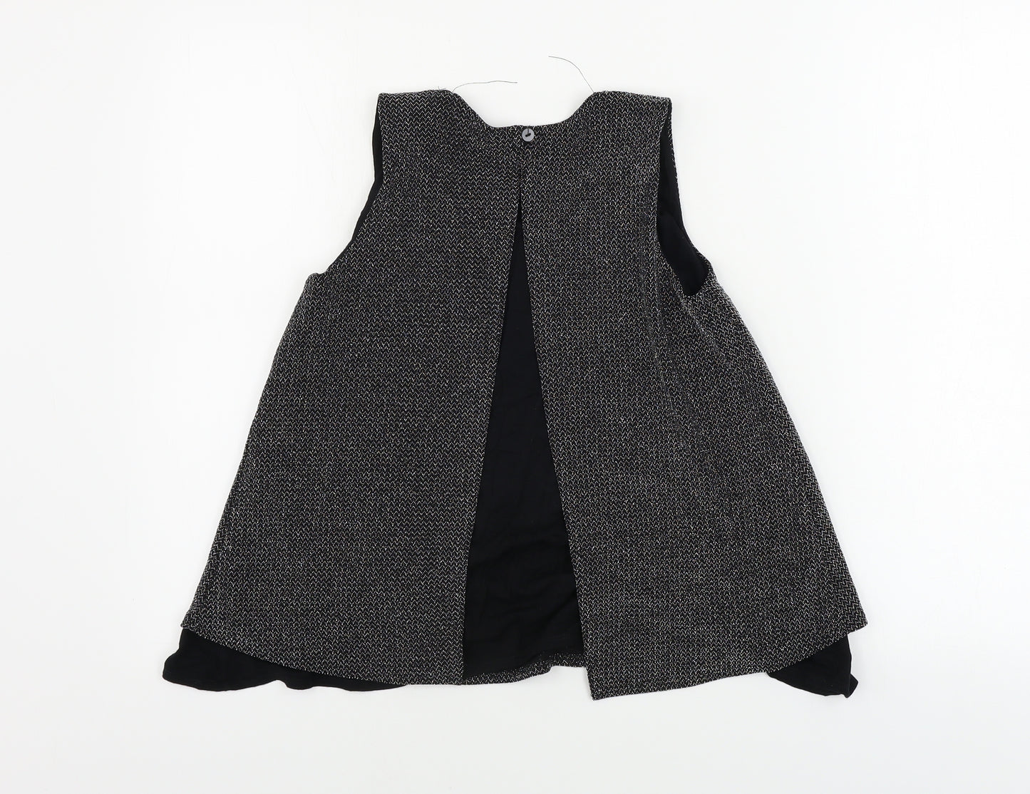 F&F  Girls Grey   Basic Blouse Size 12-13 Years