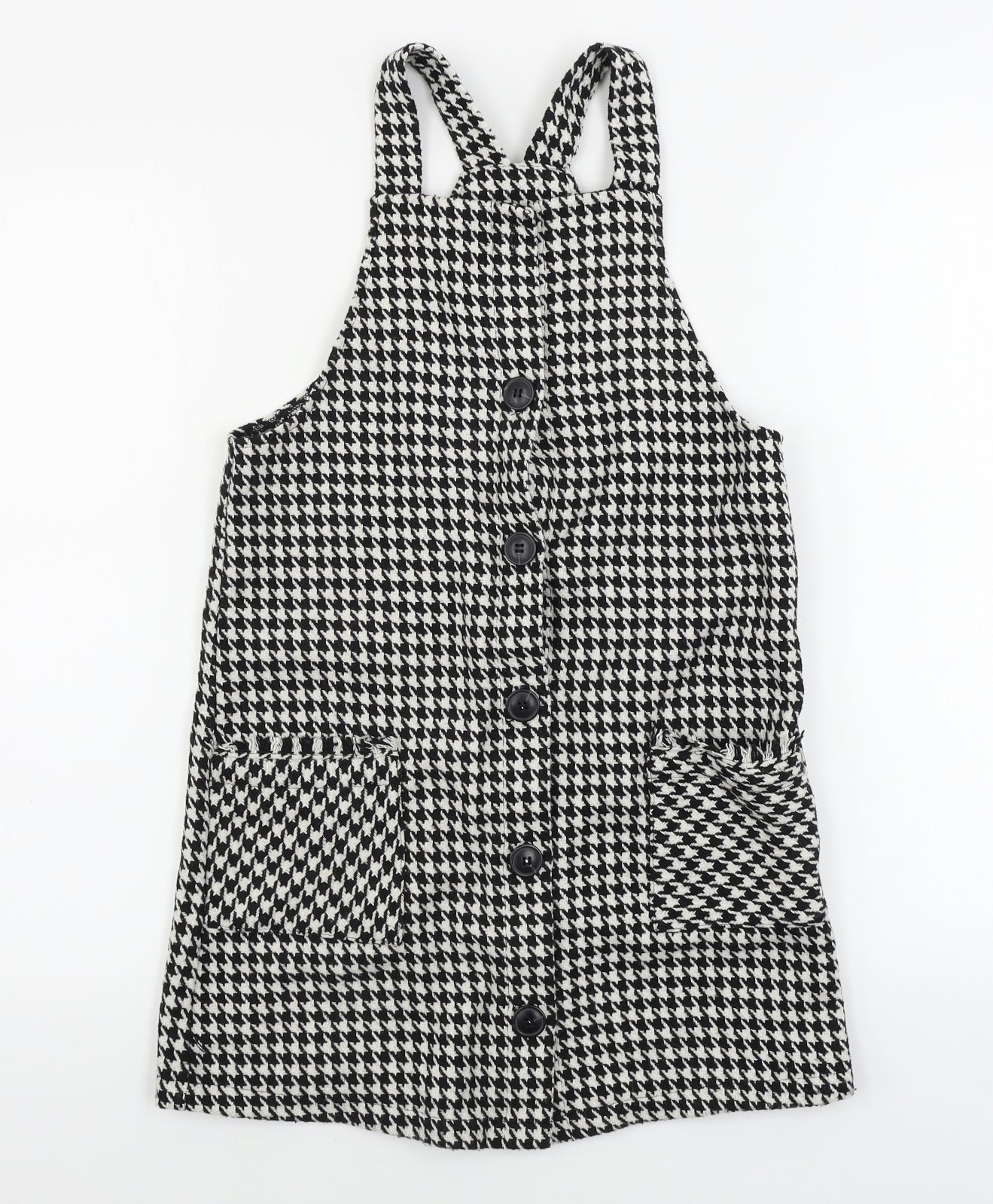 NEXT  Girls White Geometric  A-Line  Size 11 Years