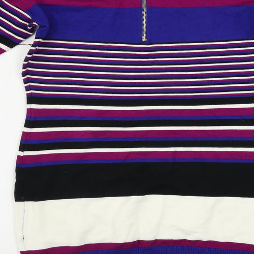 GDG  Womens Blue Striped  Bodycon  Size L