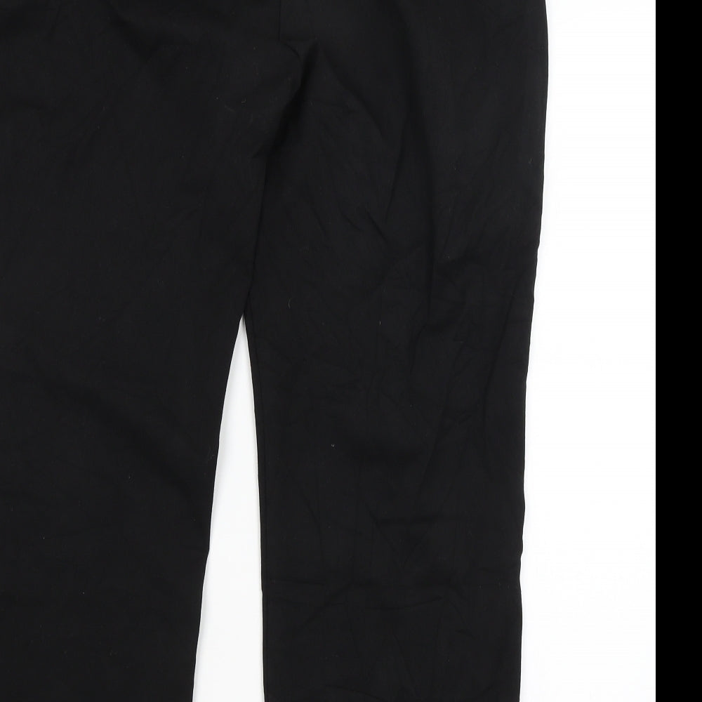 TU Womens Black   Trousers  Size 16 L26 in