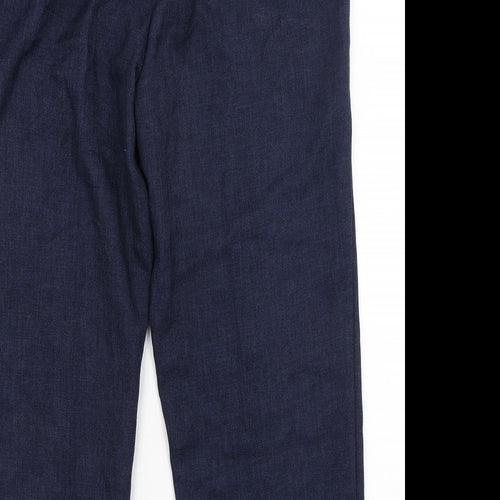 M&S Womens Blue   Trousers  Size 18 L25 in