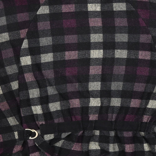 Zara Womens Black Check  Pullover Jumper Size M