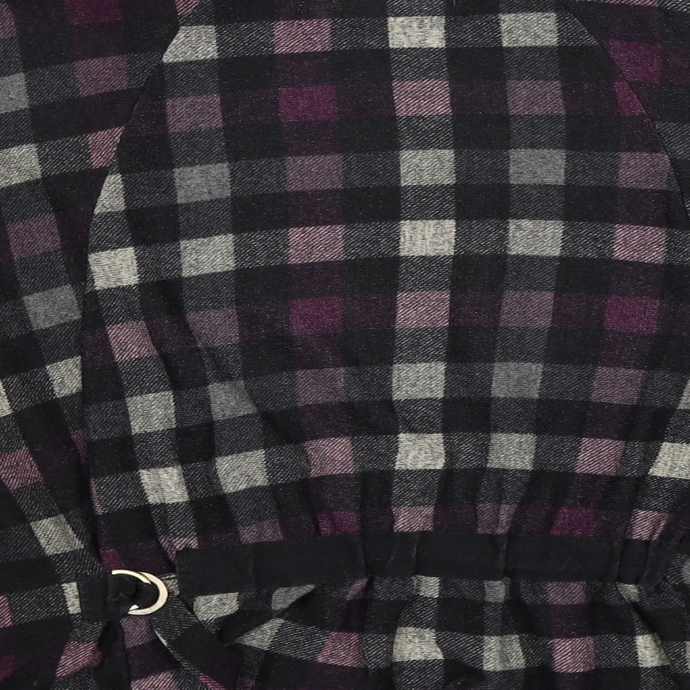 Zara Womens Black Check  Pullover Jumper Size M
