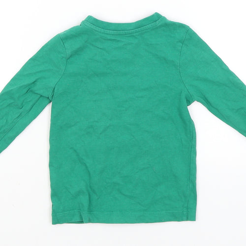 Nutmeg Baby Green   Basic T-Shirt Size 12-18 Months  - Another day being awesome