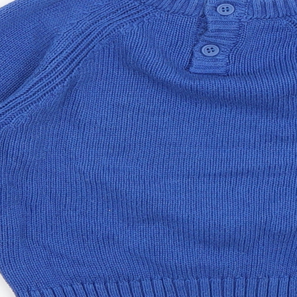 Matalan Baby Blue   Pullover Jumper Size 18-24 Months  - Digger