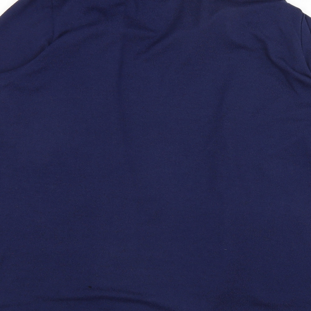 Bonmarche Womens Blue   Wrap Jumper Size 16