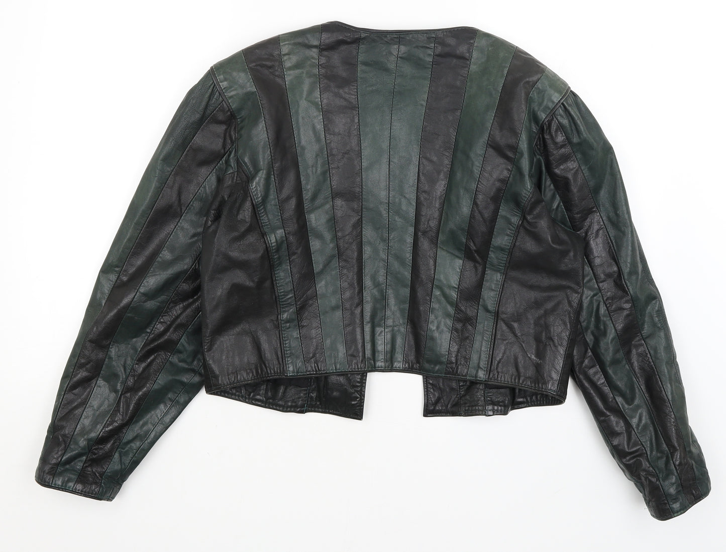 Preworn Womens Black Striped  Jacket  Size S