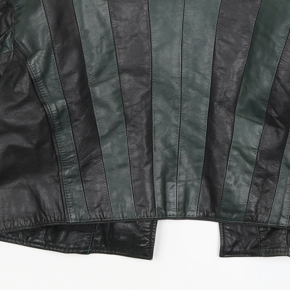 Preworn Womens Black Striped  Jacket  Size S