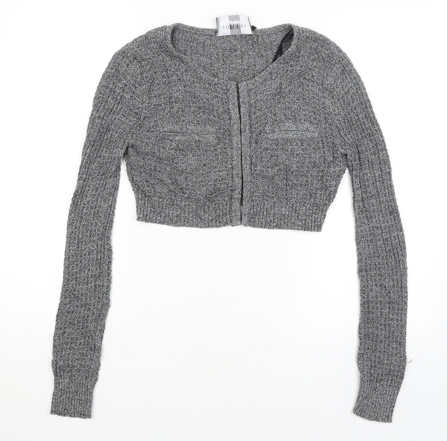 Antipodium Womens Grey   Cardigan Jumper Size S