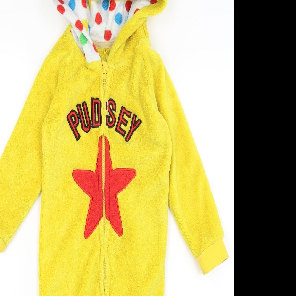 George Boys Yellow Solid   One Piece Size 2-3 Years  - Pudsey