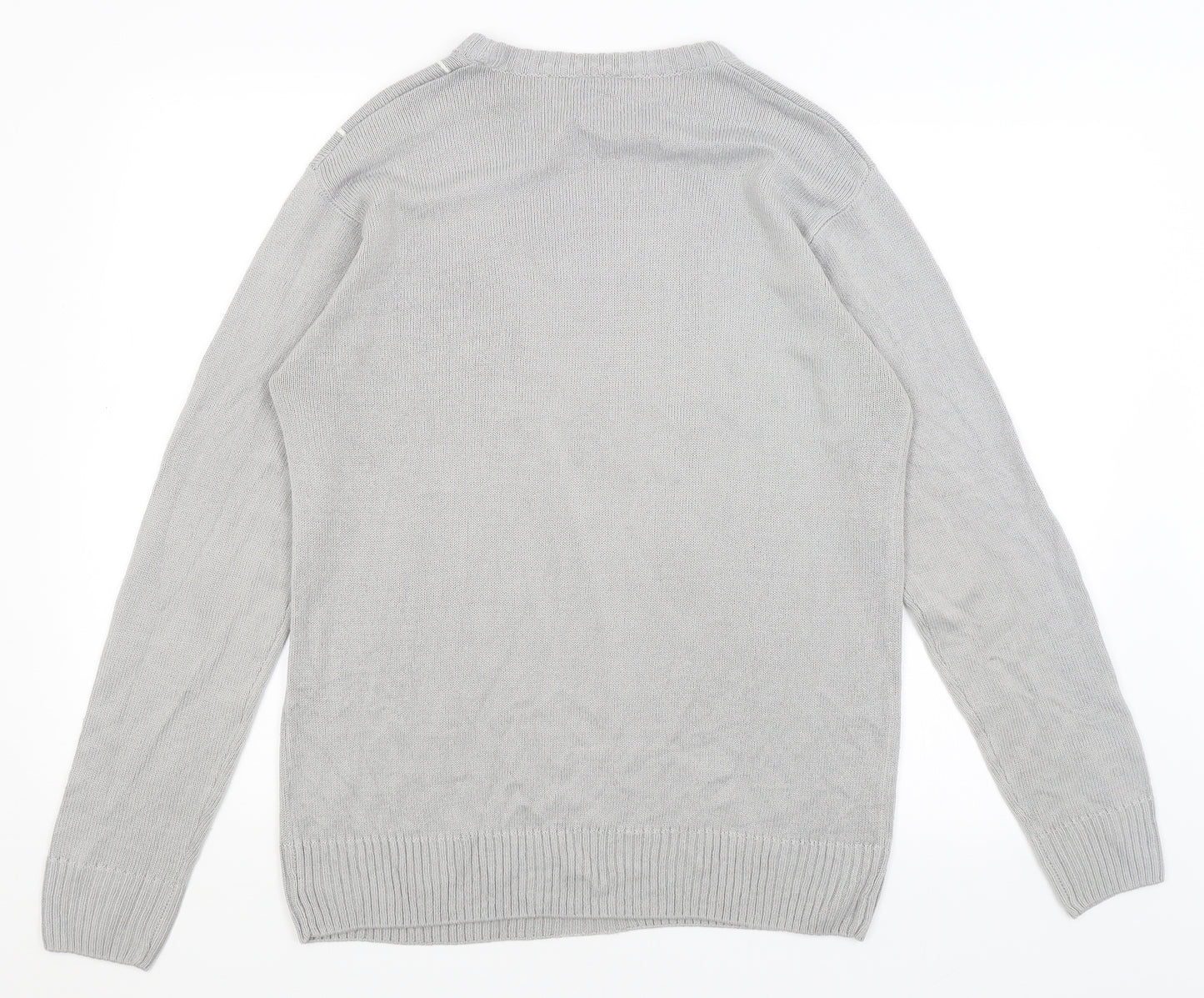 River Trader Womens Grey   Pullover Jumper Size S