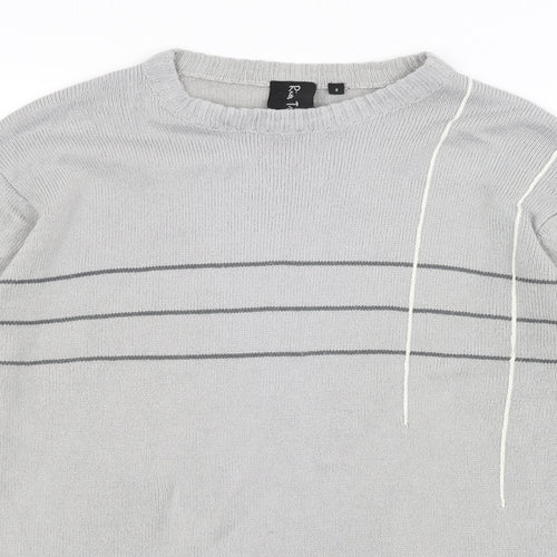 River Trader Womens Grey   Pullover Jumper Size S