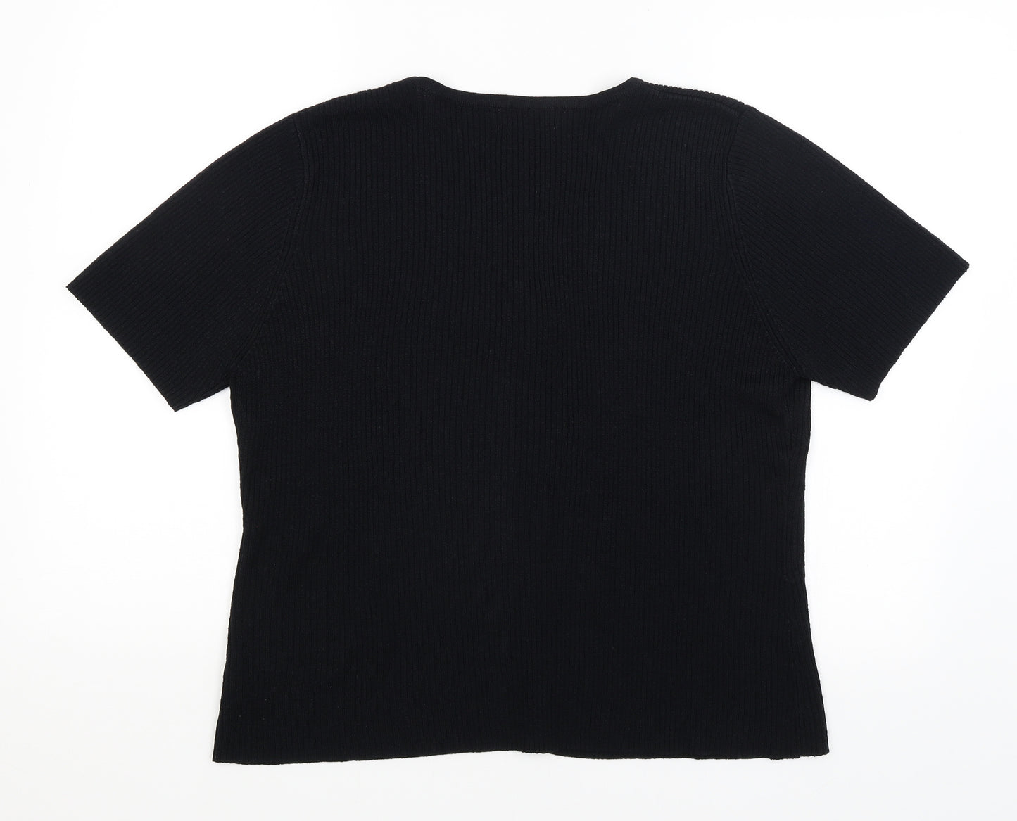 Bonmarche Womens Black   Cardigan Jumper Size XL