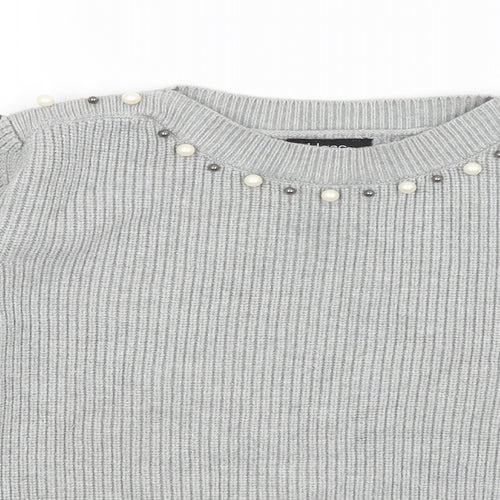 Klass Womens Grey   Pullover Jumper Size M