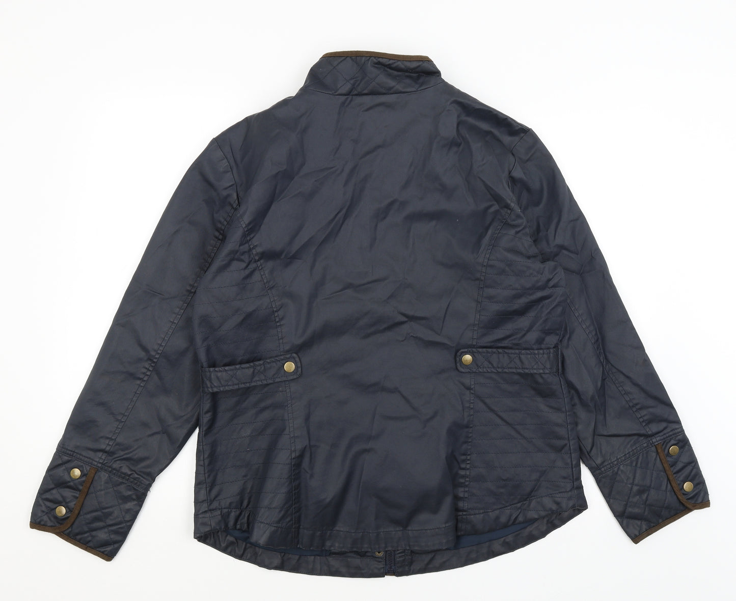 Collection Womens Blue   Overcoat Coat Size 18