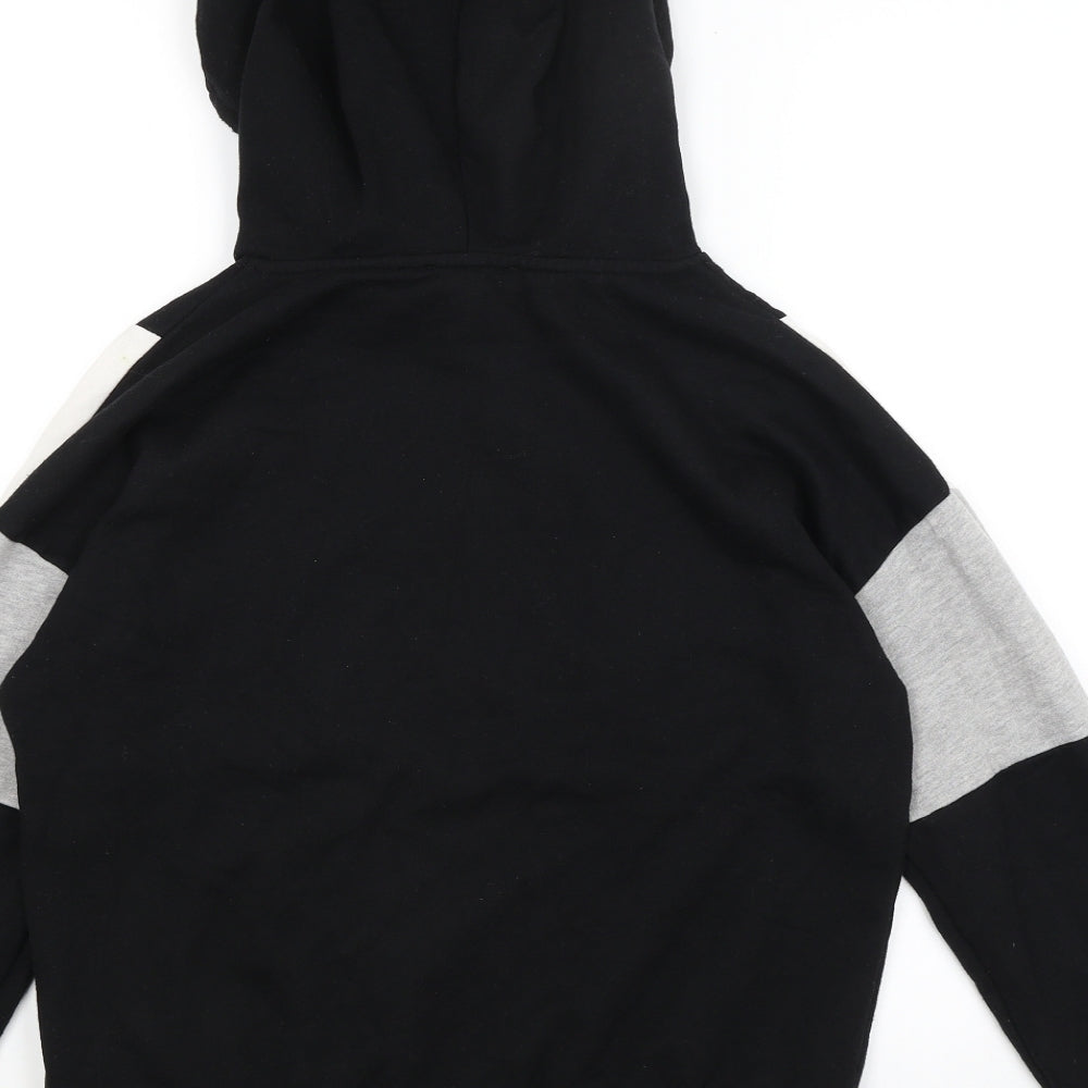 New Look Womens Black   Pullover Hoodie Size S