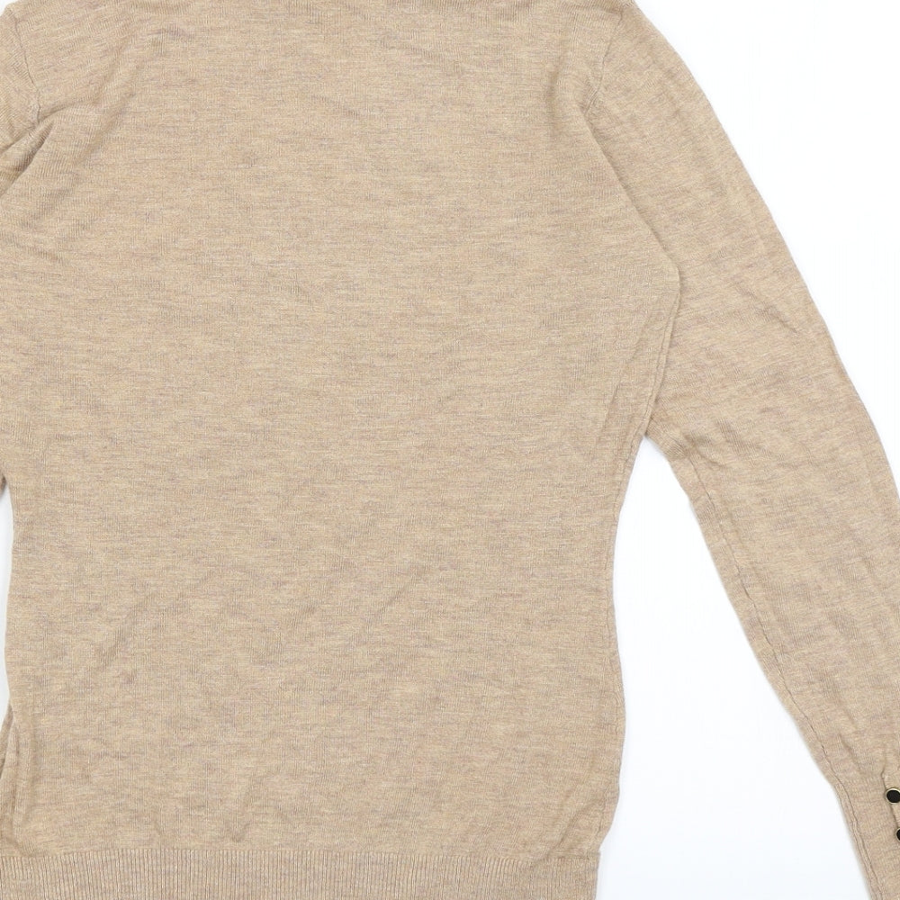 H&M Womens Brown   Basic T-Shirt Size XS