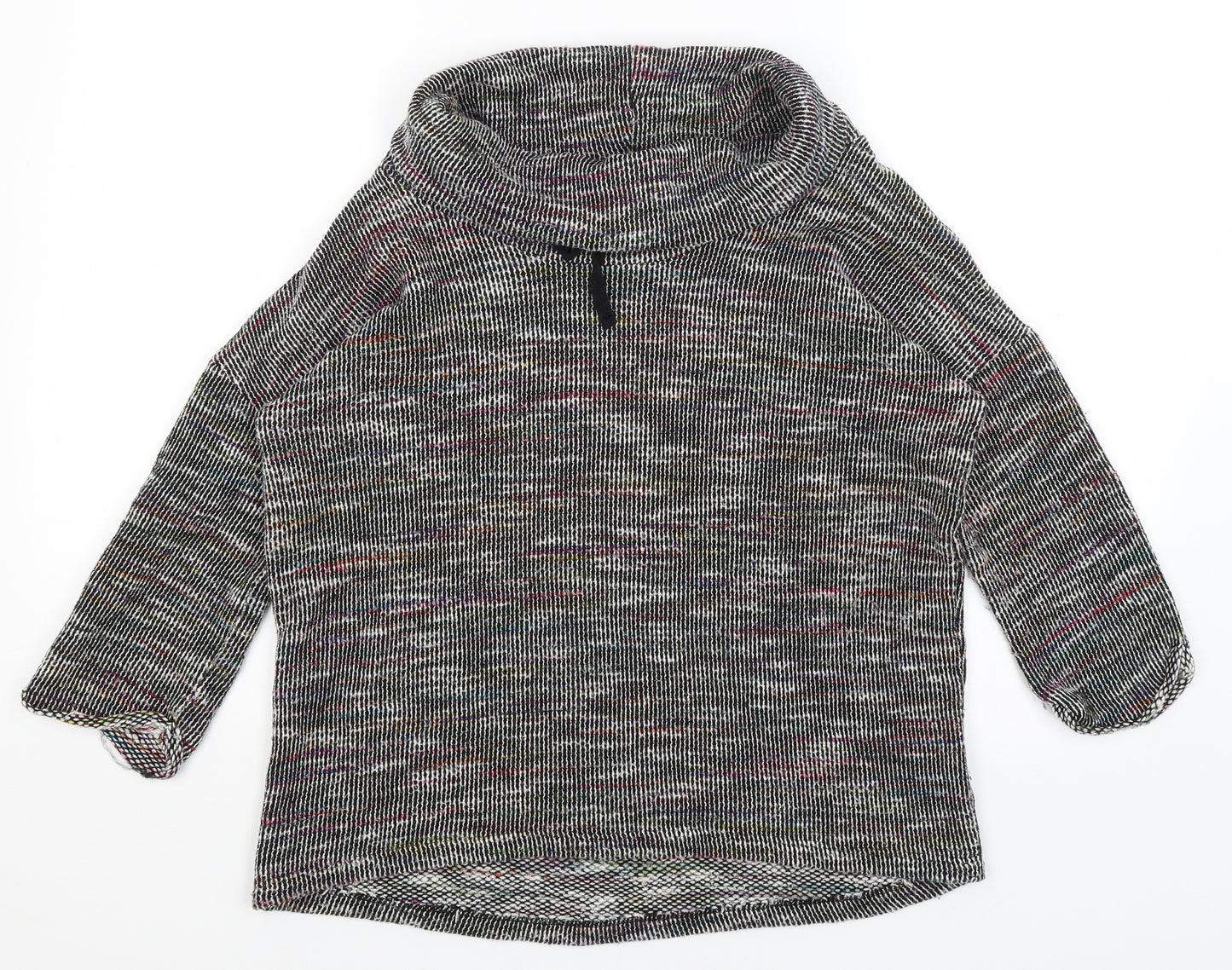 Peacocks Womens Black   Pullover Jumper Size 12