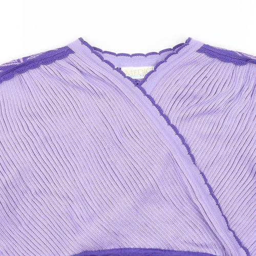 Meici Womens Purple   Pullover Jumper Size 16