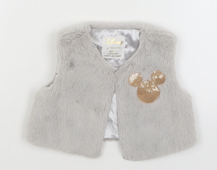 Disney Baby Grey Vest Jumper Size 6-9 Months