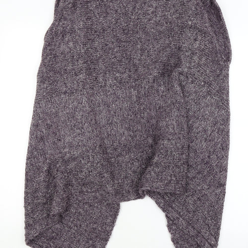 Aimee Womens Purple   Vest Jumper Size L