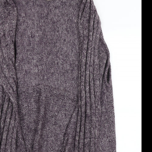 Aimee Womens Purple   Vest Jumper Size L
