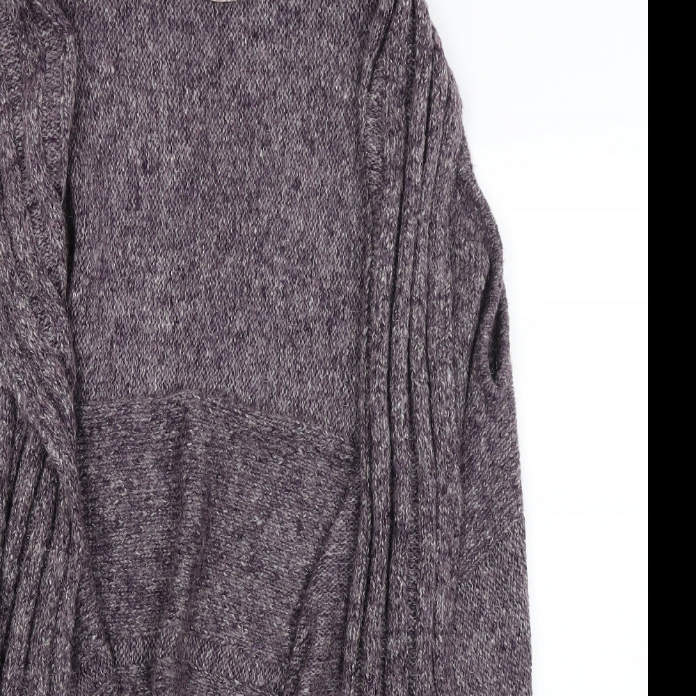 Aimee Womens Purple   Vest Jumper Size L