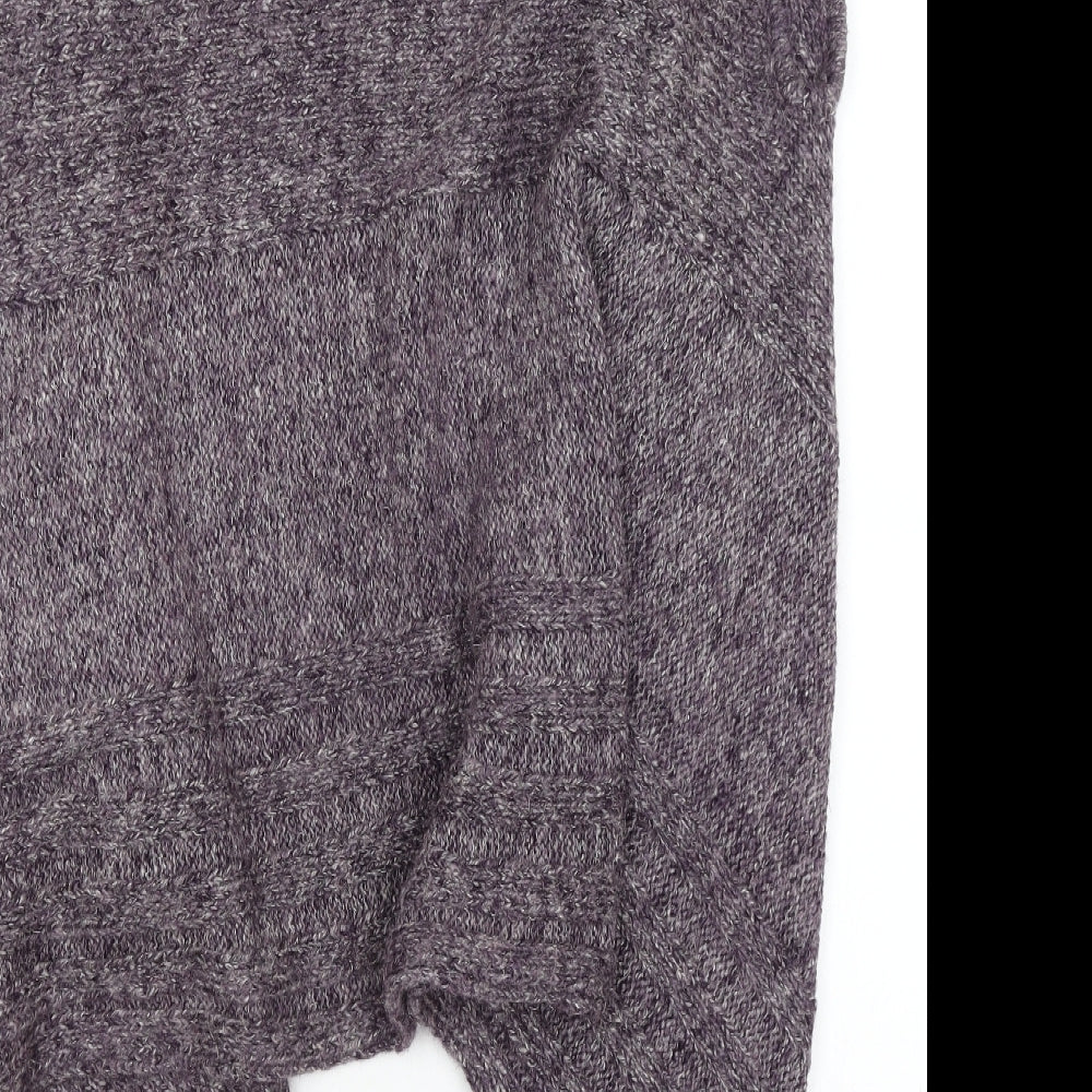 Aimee Womens Purple   Vest Jumper Size L