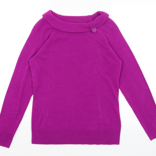 BHS Womens Purple   Pullover Jumper Size 10