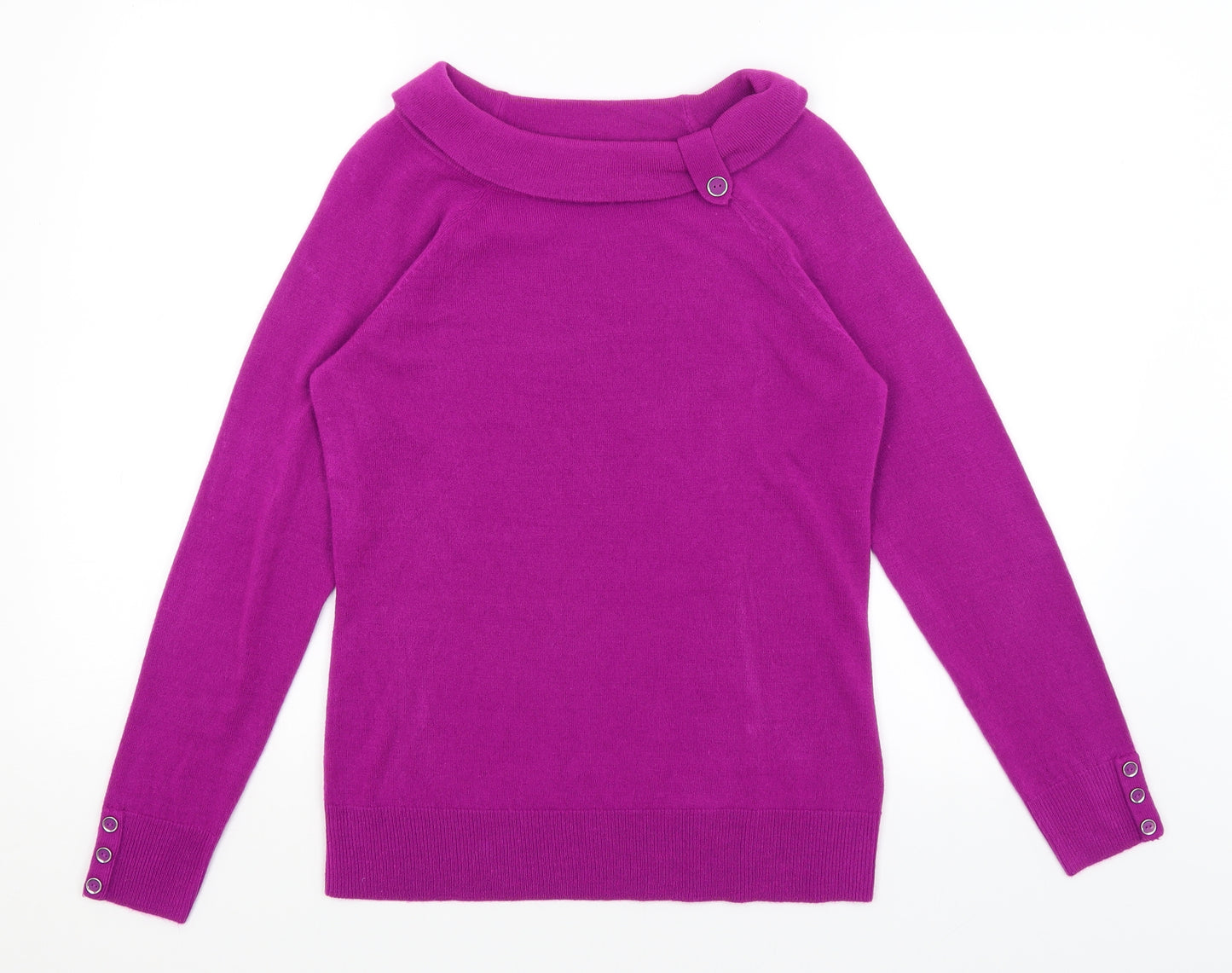 BHS Womens Purple   Pullover Jumper Size 10