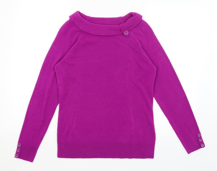 BHS Womens Purple   Pullover Jumper Size 10
