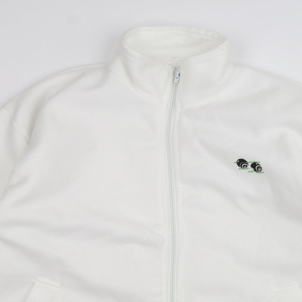 Preworn Womens White   Jacket  Size XL