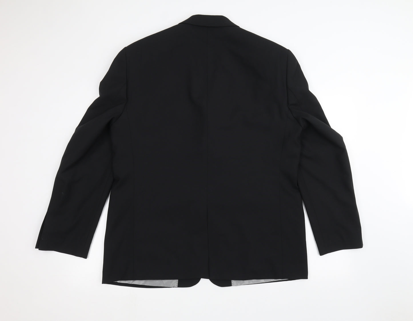 Milan Mens Black   Jacket Suit Jacket Size 42