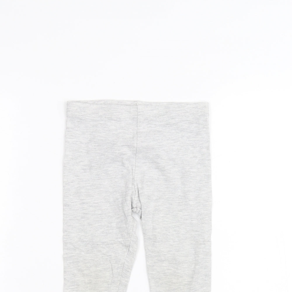 George Girls Grey   Jogger Trousers Size 2-3 Years
