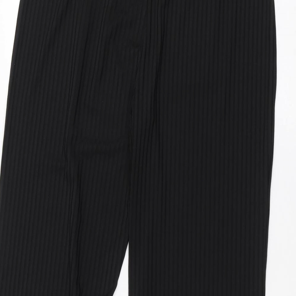 COLLUSION Womens Black   Trousers  Size 16 L29 in