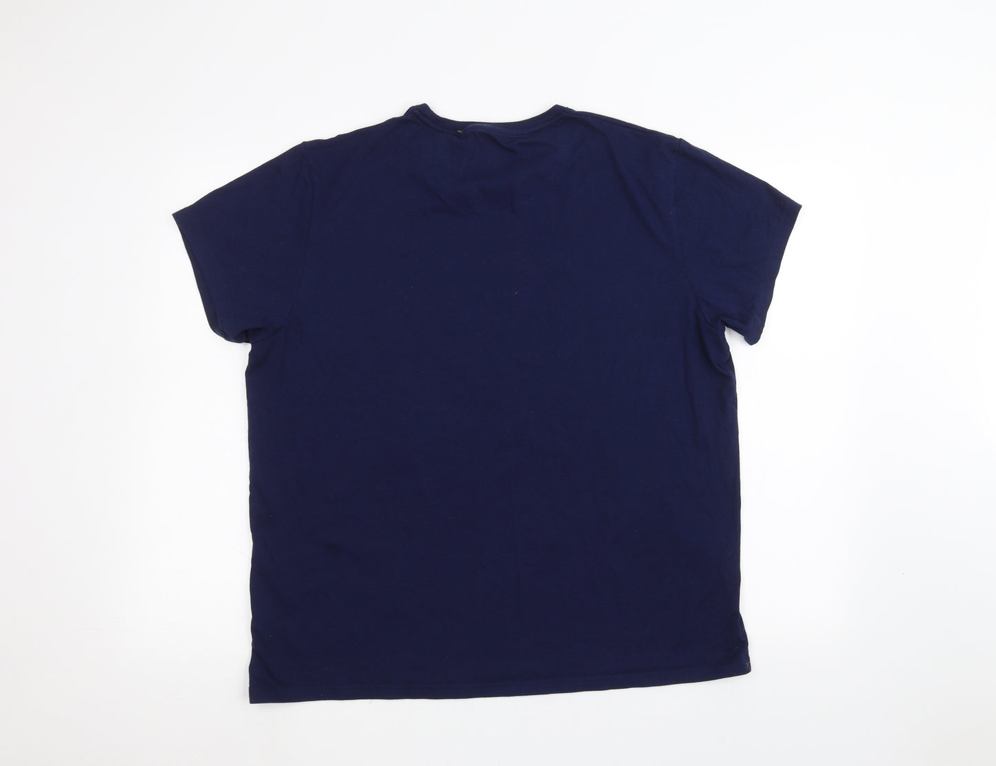 Cedar Wood State Mens Blue    T-Shirt Size XL