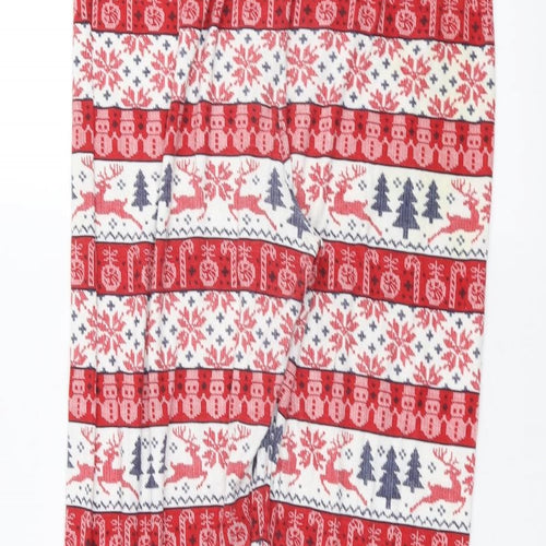 Primark Womens White Striped  Trousers  Size L L26 in