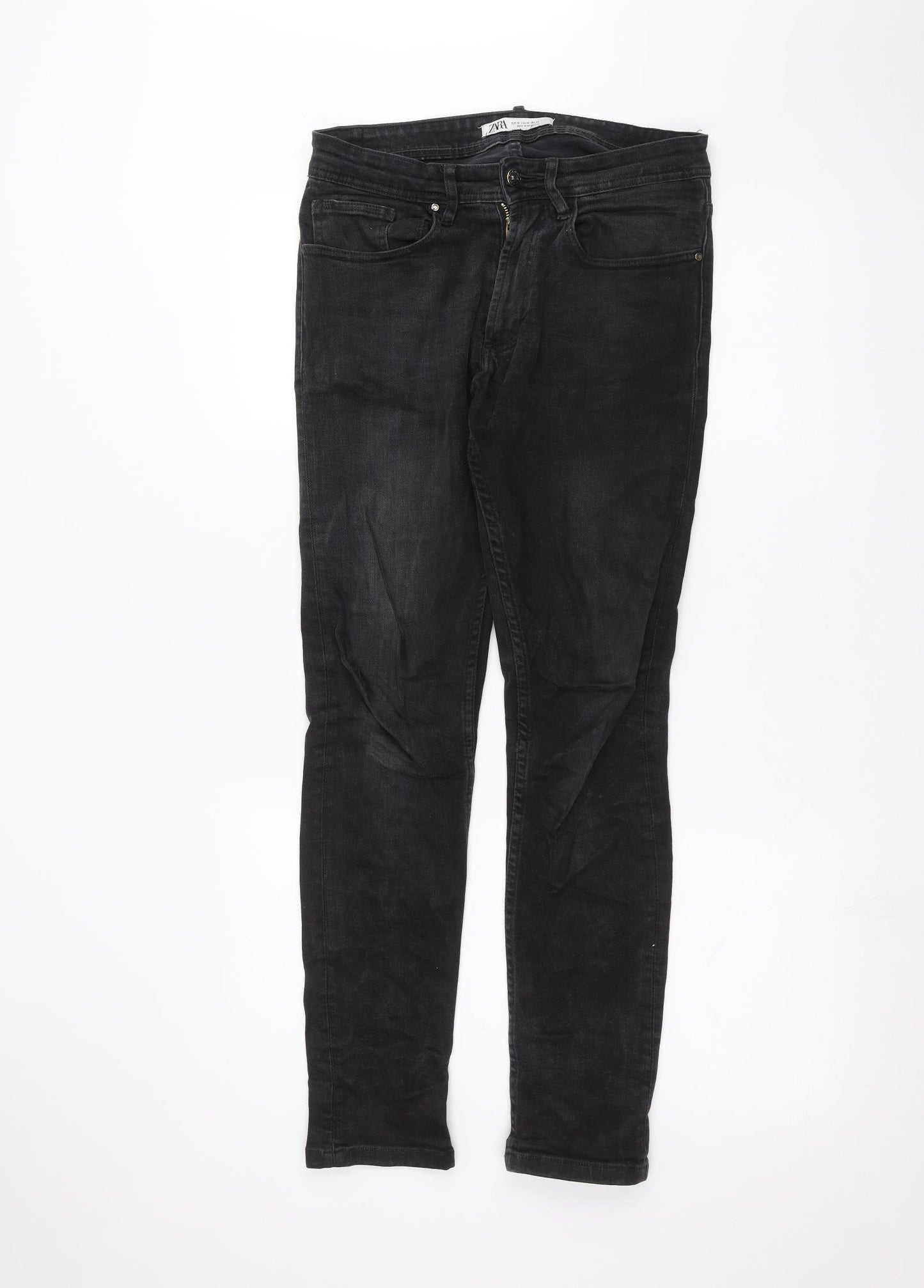 Zara Womens Black   Skinny Jeans Size 10 L28 in