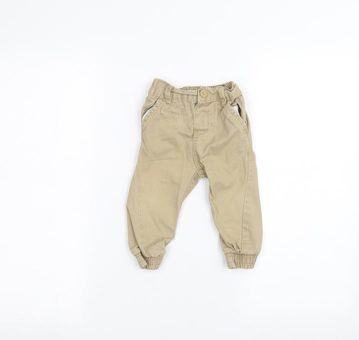 Rebel Baby Brown Jeans Size 9-12 Months