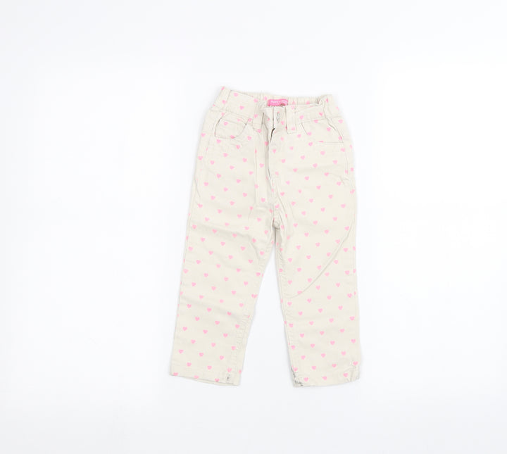 Young Dimension Baby White Jeans Size 18-24 Months