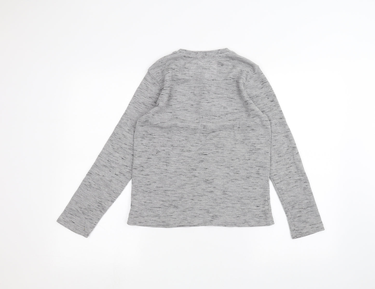 F&F Boys Grey   Basic T-Shirt Size 10-11 Years