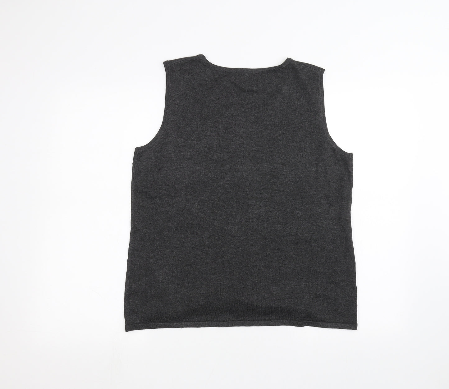 Cable & Gauge Womens Black   Basic Tank Size XL