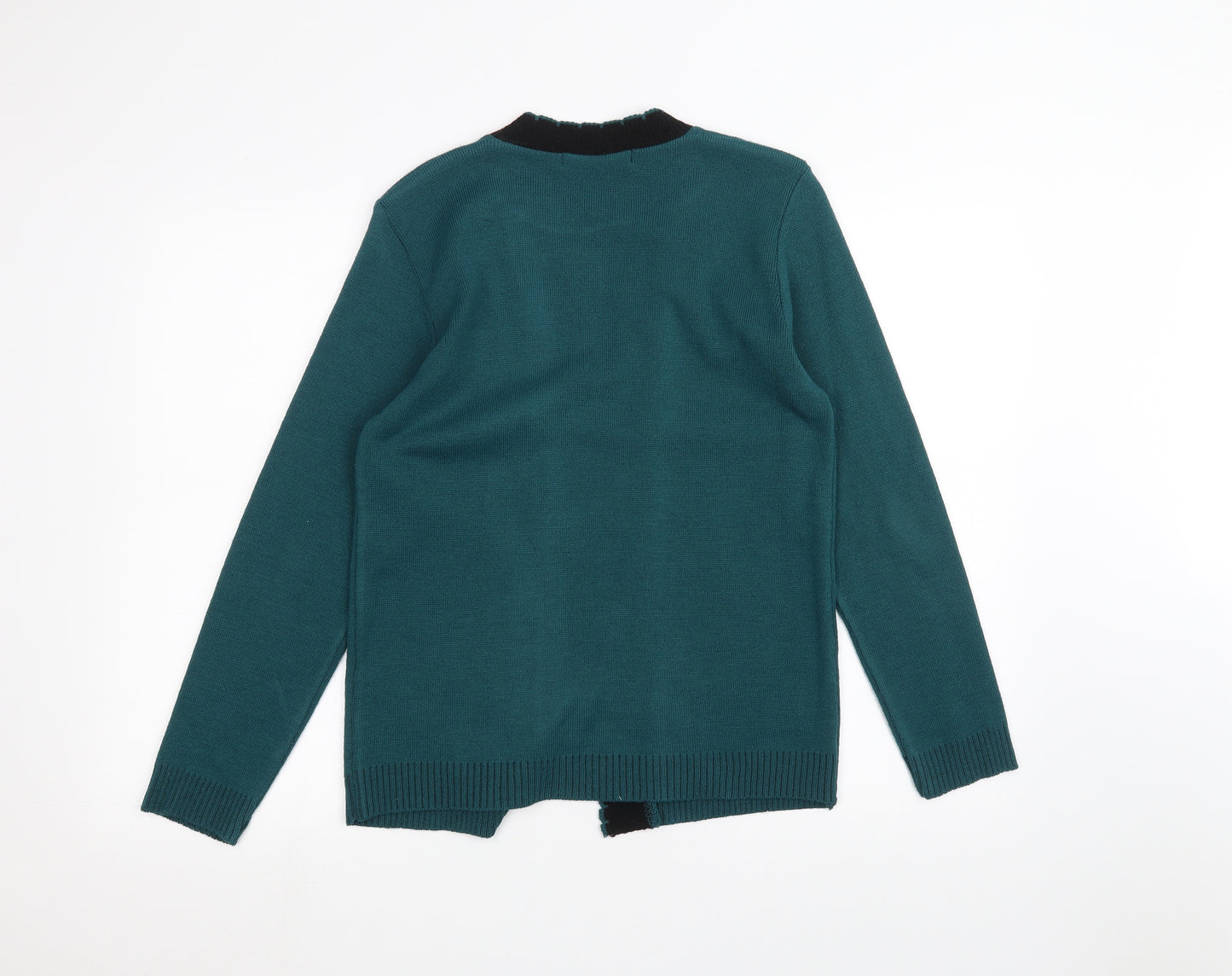 Pure & natural Womens Green   Cardigan Jumper Size S