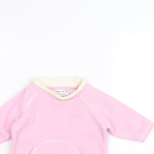 NEXT Baby Pink   Pullover Jumper Size 3-6 Months