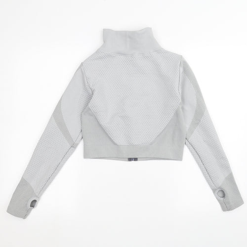 Preworn Girls Grey   Jacket  Size L