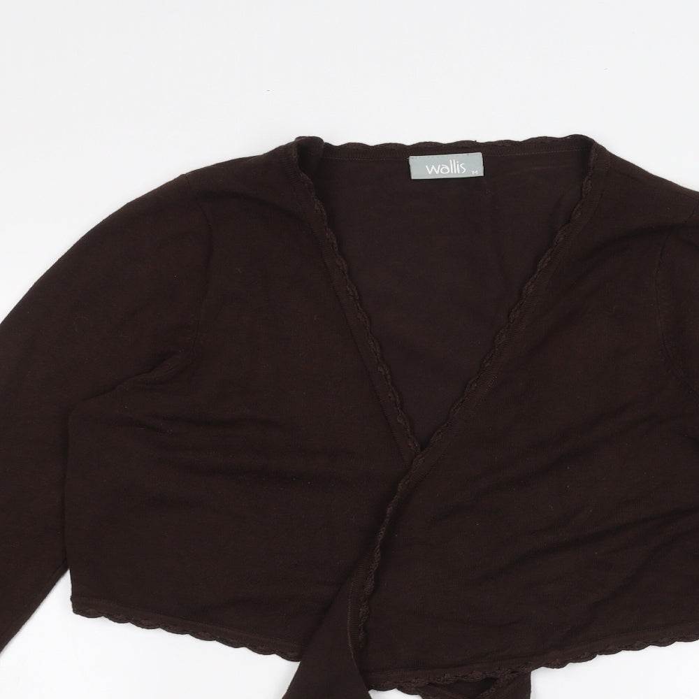 Wallis Womens Brown   Cardigan Jumper Size M